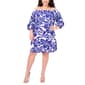 Plus Size MSK Off the Shoulder Lantern Sleeve Poplin Dress - image 1