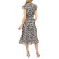 Womens CeCe Flutter Sleeve Chiffon Midi Dress - image 2