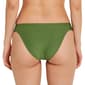 Juniors California Sunshine Solid Wave Bikini Swim Bottoms - image 3