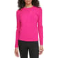 Womens Calvin Klein Long Sleeve Solid Twist Neck Sweater - image 1
