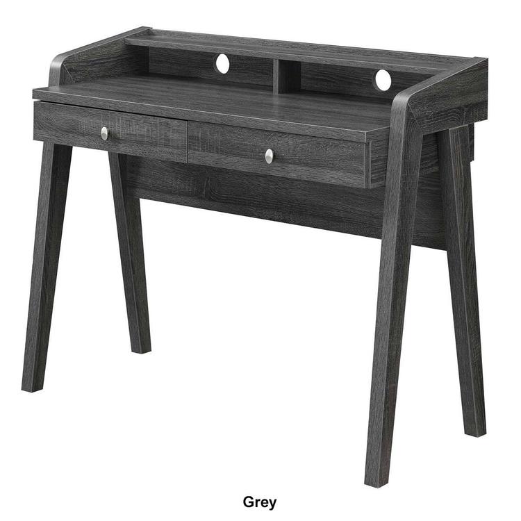 Convenience Concepts Newport Deluxe 2-Drawer Desk