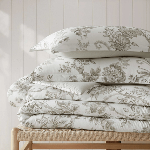 Martha Stewart Avery Floral Duvet Set