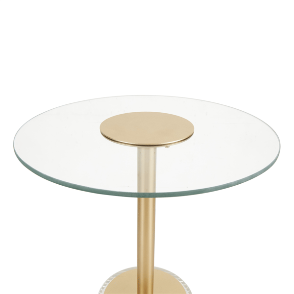 9th & Pike® Modern Clear Acrylic Plastic Accent Table