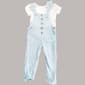 Toddler Girls Kensie Short Sleeve Floral Top & Overall Set - image 2