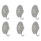 Northlight Seasonal Clear Suction Cups with Hooks - Pack of 6 - image 2