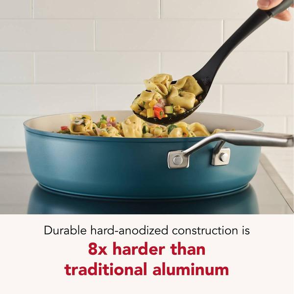 KitchenAid® Hard-Anodized 10pc. Ceramic Induction Cookware Set
