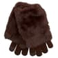 Womens Steve Madden Cozy Knit Faux Fur Glove - image 1
