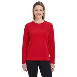 Petite Hasting & Smith Long Sleeve Solid Microfleece Tee