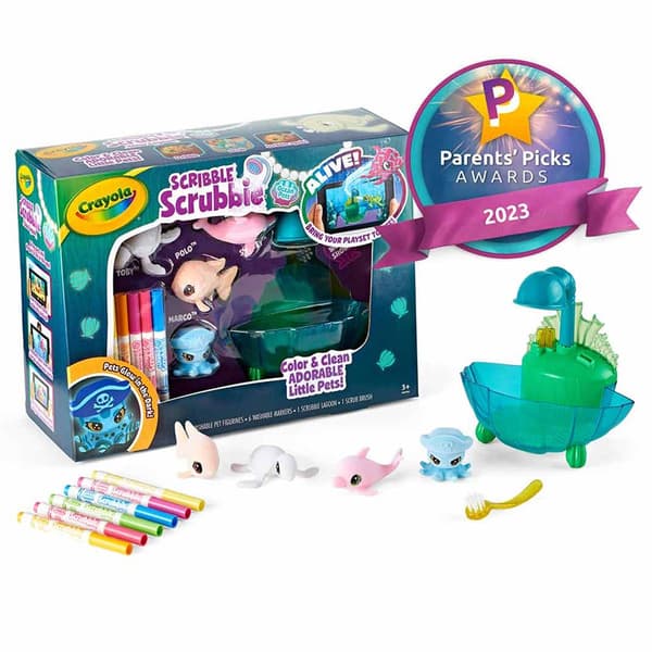 Crayola(R) Scribble Scrubbie Glow Deep Sea Lagoon - image 