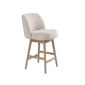 Armen Living Sadie Fabric Seat Counter Height Swivel Bar Stool - image 1
