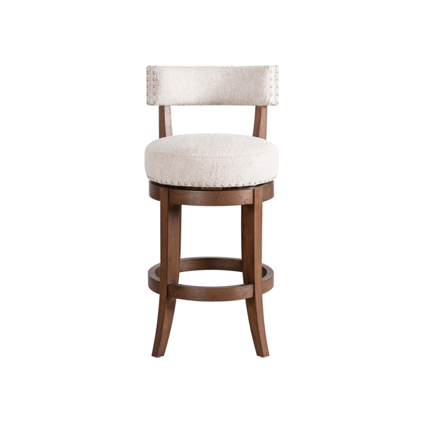 Armen Living Mystic Fabric Counter Height Barstool