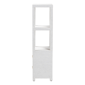 bali & pari Xavier Grasscloth Tall Storage Cabinet - image 4