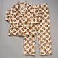 Womens Spoiled Angel Teddy Bear Top & Pants Plush Pajama Set - image 1