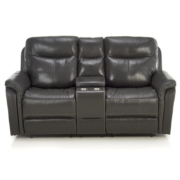 Marks & Cohen Palermo Power Reclining Console Loveseat - image 