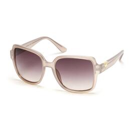 Womens Guess Square Injected Sunglasses