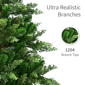 Puleo International 7.5ft Pre-Lit LED Idaho Spruce Christmas Tree - image 5