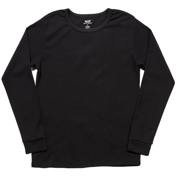 Mens Smith & Eagle Waffle Thermal Long Sleeve Shirt