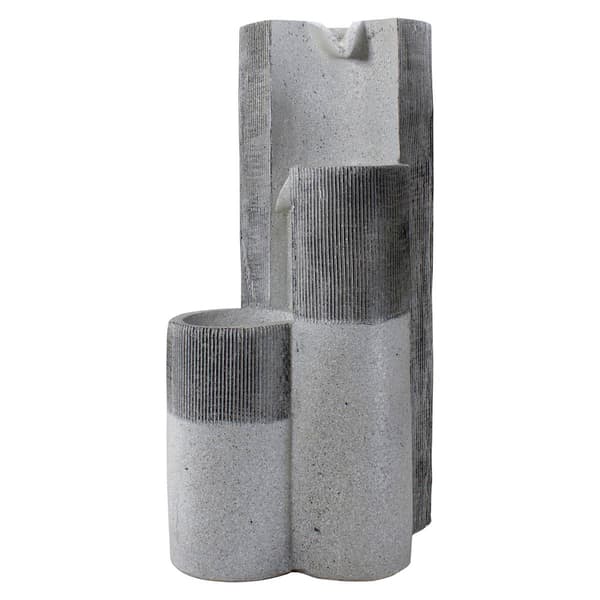 Northlight Seasonal 24in. Speckled Modern Style Rainfall Fountain