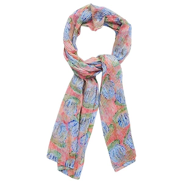 Womens Steve Madden Lily Crinkle Foil Scarf - image 