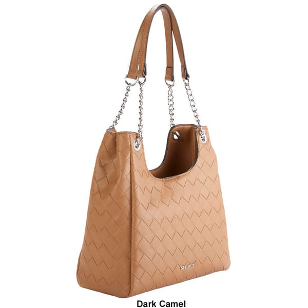 Nine West Bryn Lee Woven 4-Poster Shoulder Bag