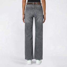 Juniors YMI Low Rise Belted Wide Leg Jean