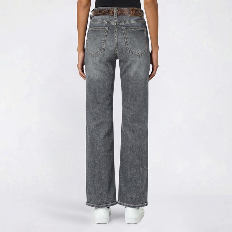 Juniors YMI Low Rise Belted Wide Leg Jean