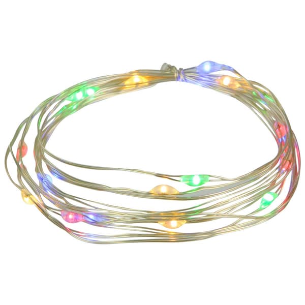 Northlight Seasonal 20ct. Multicolor LED Fairy Christmas Lights - image 