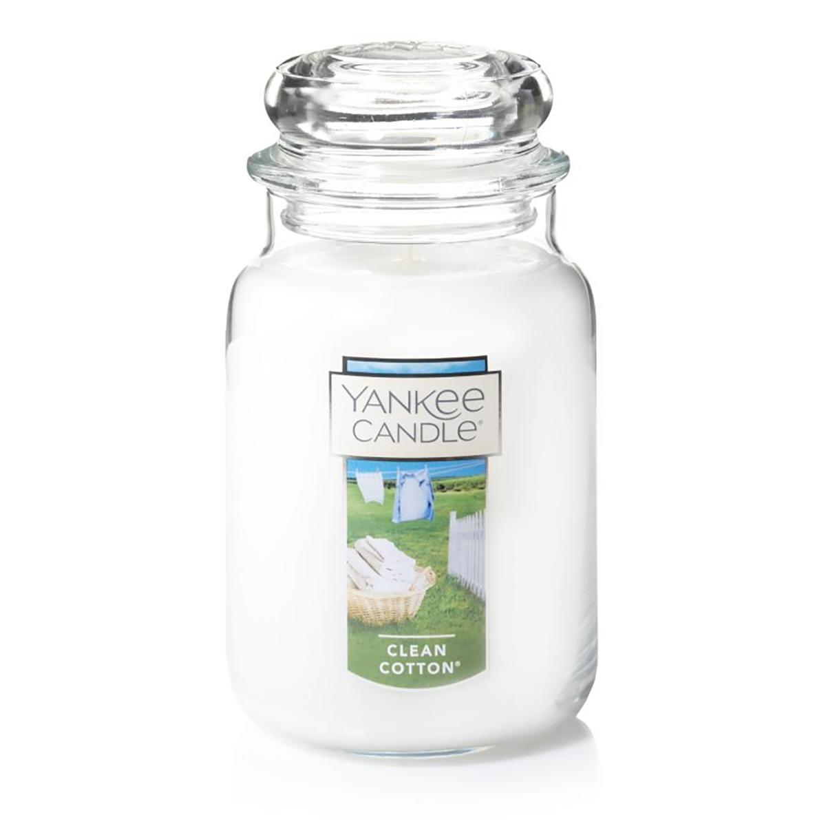 Yankee Candle® 22oz. Clean Cotton® Large Jar Candle