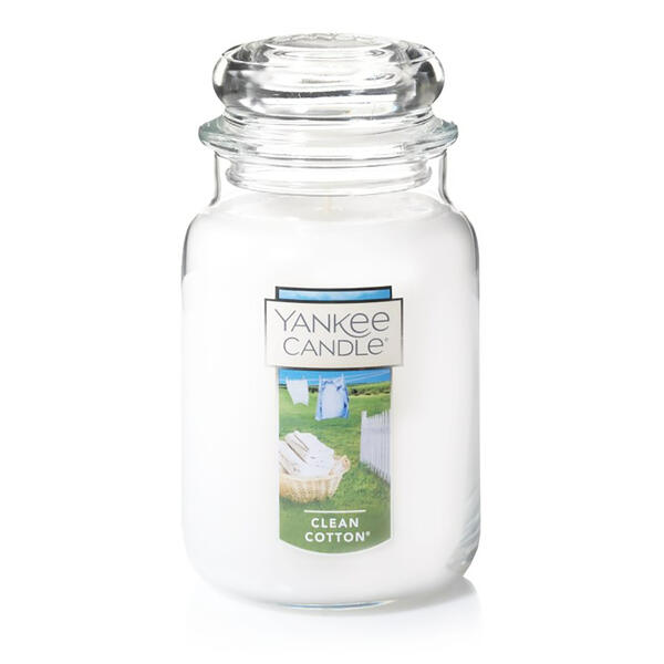 Yankee Candle&#40;R&#41; 22oz. Clean Cotton Large Jar Candle - image 