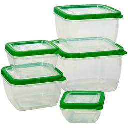 10pc. Square Food Storage Set
