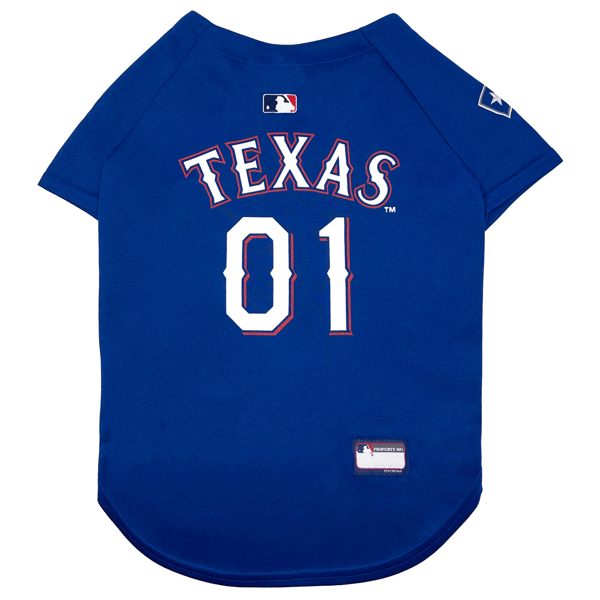 MLB Texas Rangers Pet Jersey