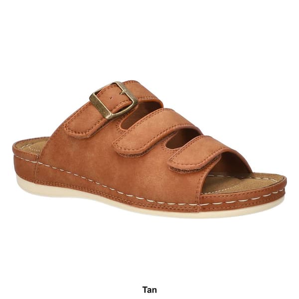 Womens Easy Street Pinterry Comfort Slide Sandals