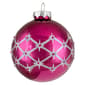 Northlight Seasonal 80mm Pink Christmas Ball Ornaments - Set of 4 - image 2
