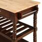 Convenience Concepts 3-Tier Butcher Block Kitchen Cart - image 7