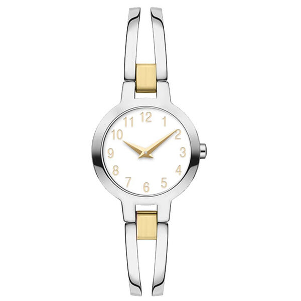 Womens Two-Tone White Dial Watch - 14999S-07-H34 - image 