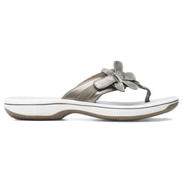 Womens Clarks&#174; Cloudsteppers&#8482; Brinkley Flora Flip Flops