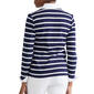 Petite Jones New York Long Sleeve Two in One Stripe Sweater - image 2