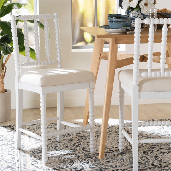 bali & pari Deya Bobbin Counter Stool