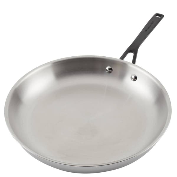 KitchenAid® 12.25in. 5-Ply Clad Stainless Frying Pan