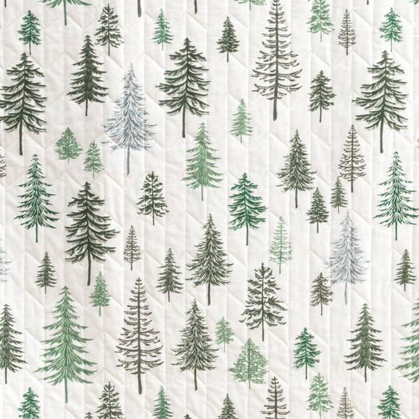 FreshFolds 3pc. Forest Reversible Microfiber Quilt Set