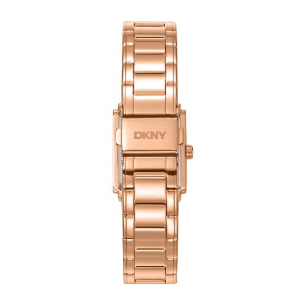 Womens DKNY Crystal Accented Case Rose-Gold Watch - DK1L122M0065
