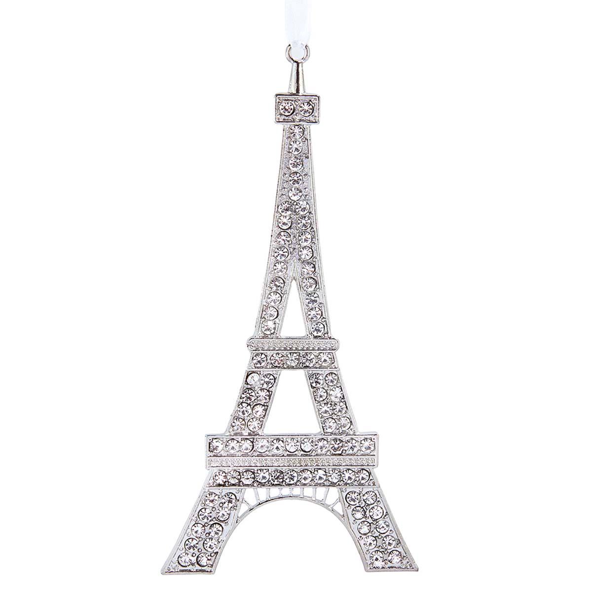 Kurt S. Adler Eiffel Tower w/ Gems Ornament