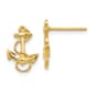 Gold Classics(tm) 14kt. Gold Anchor Stud Earrings - image 1