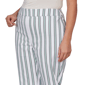 Plus Size Emaline Verde Grove I Stripe Pull On Capris - image 4