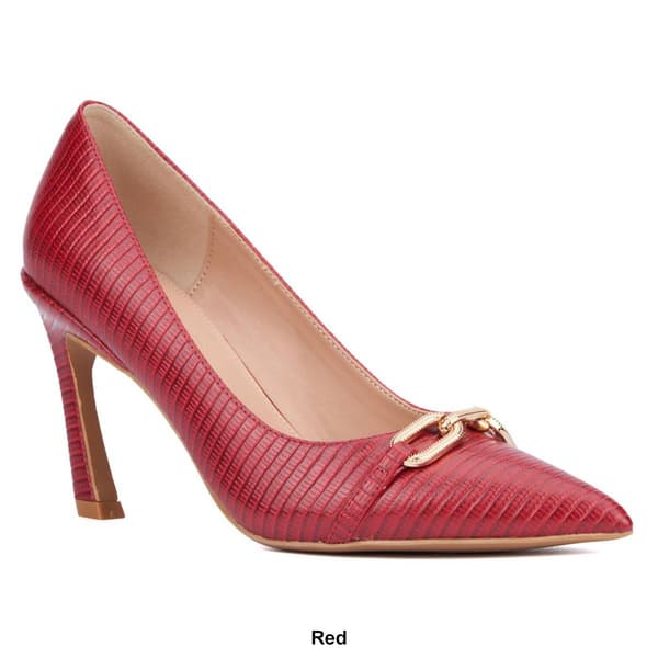 Womens New York & Company Katerina Lizard Pumps