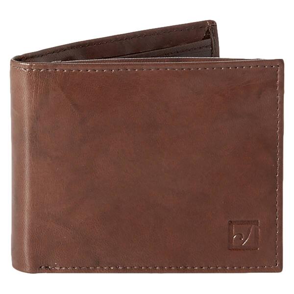 Mens Stone Mountain Crunch Antique Passcase Wallet - image 