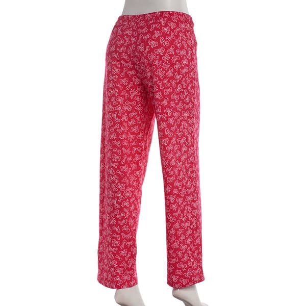 Womens HUE Put A Bow On It Pajama Pants