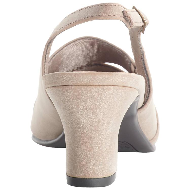 Womens Easy Street Choice Suede Slingback Pumps