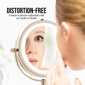Ovente 6in. Lighted Mangnification Makeup Mirror - image 3