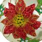 Northlight Seasonal 4in. Glittered Poinsettia Christmas Ornament - image 3